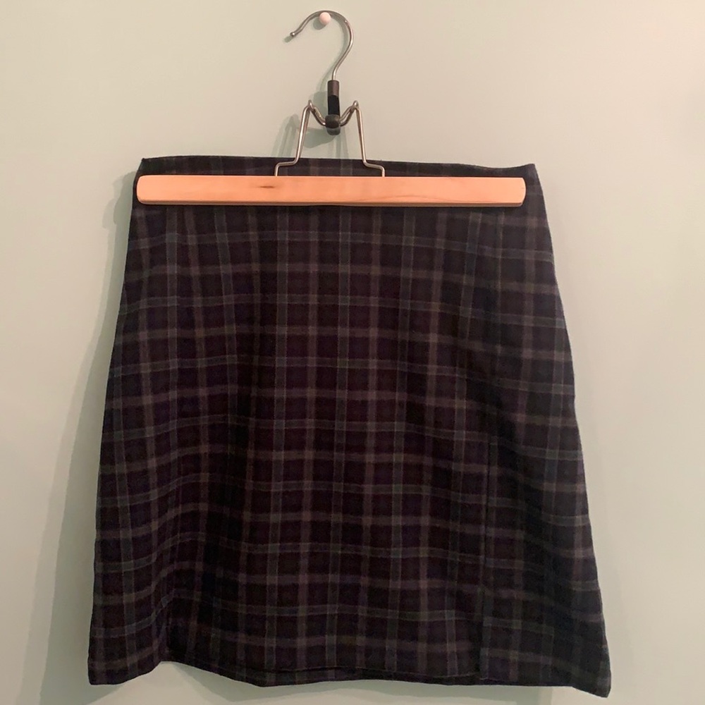 Brandy Melville one size fits all plaid skirt
